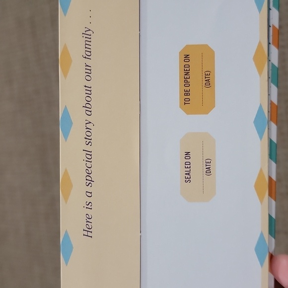 A paper time capsule booklet letters to my grandchild memory book - Picture 4 of 10